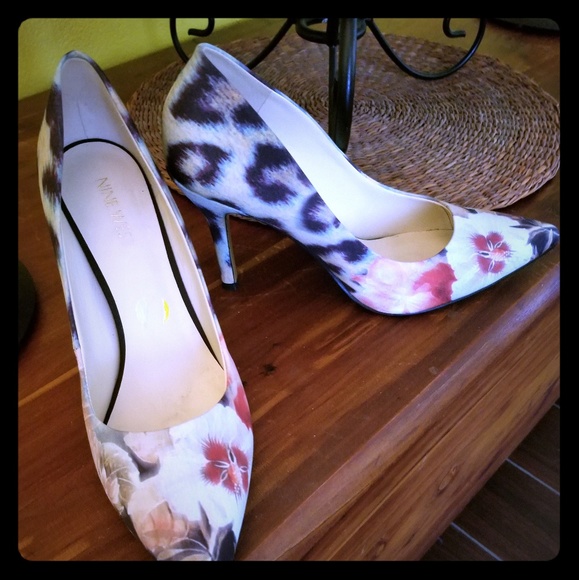 Nine West Shoes - Nine west print pumps